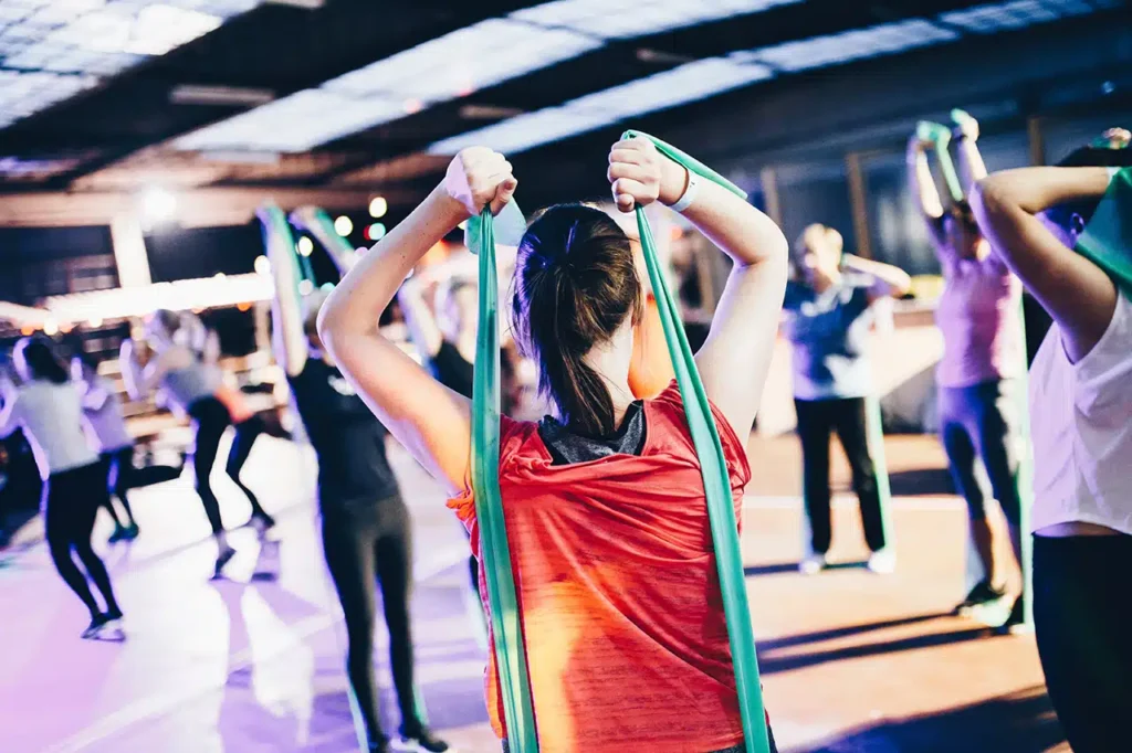 Cours collectif de fitness