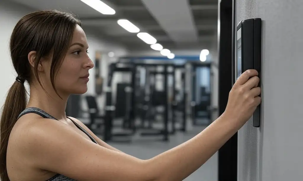 Contrôle d'accès salle de fitness