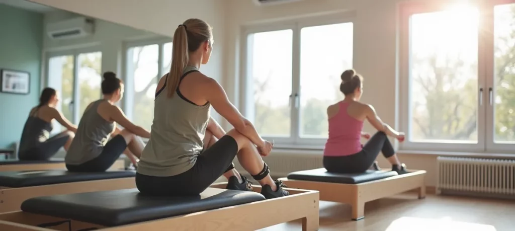 Box reformer pilates