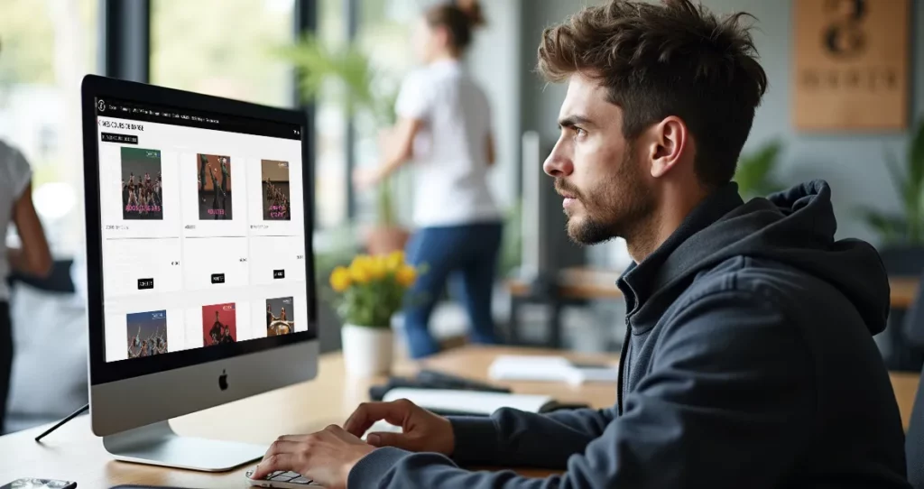 e-commerce pour fitness